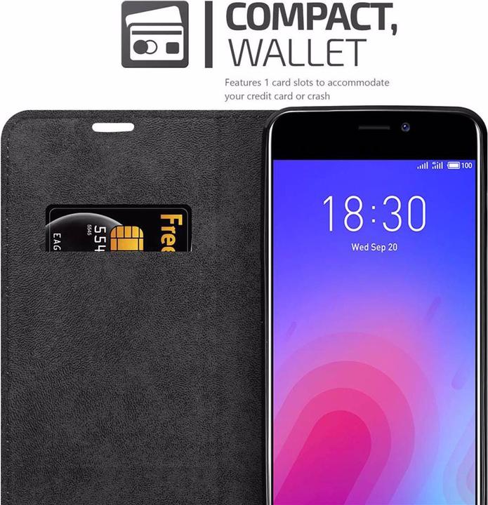 Image du produit Cadorabo Book Couverture magnétique invisible (Meizu M6)