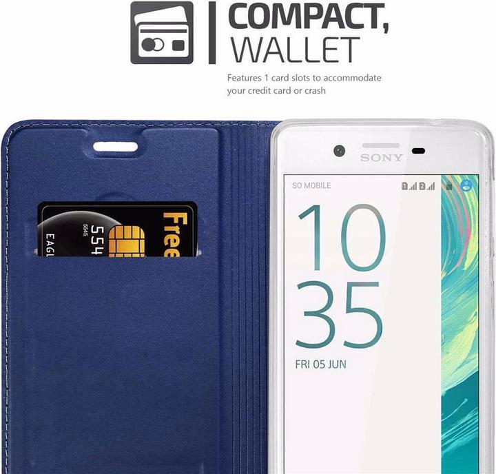 Produktbild Cadorabo Book Classy Style Cover (Sony Xperia X)