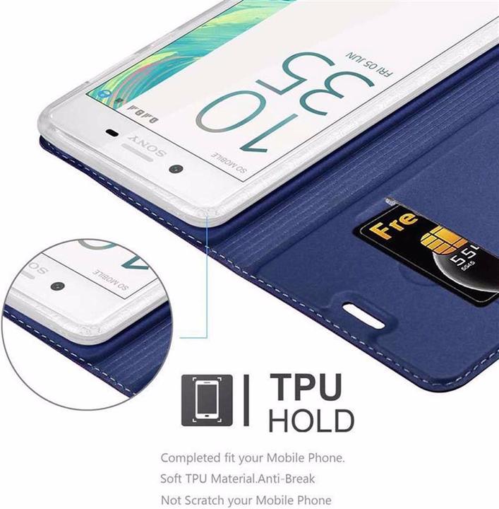 Produktbild Cadorabo Book Classy Style Cover (Sony Xperia X)