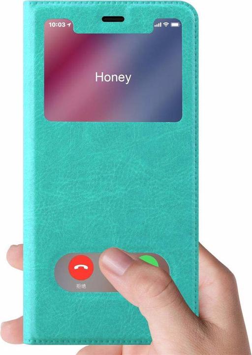 Produktbild Cadorabo Book mit View Doppelfenster Cover (Apple iPhone XS Max)