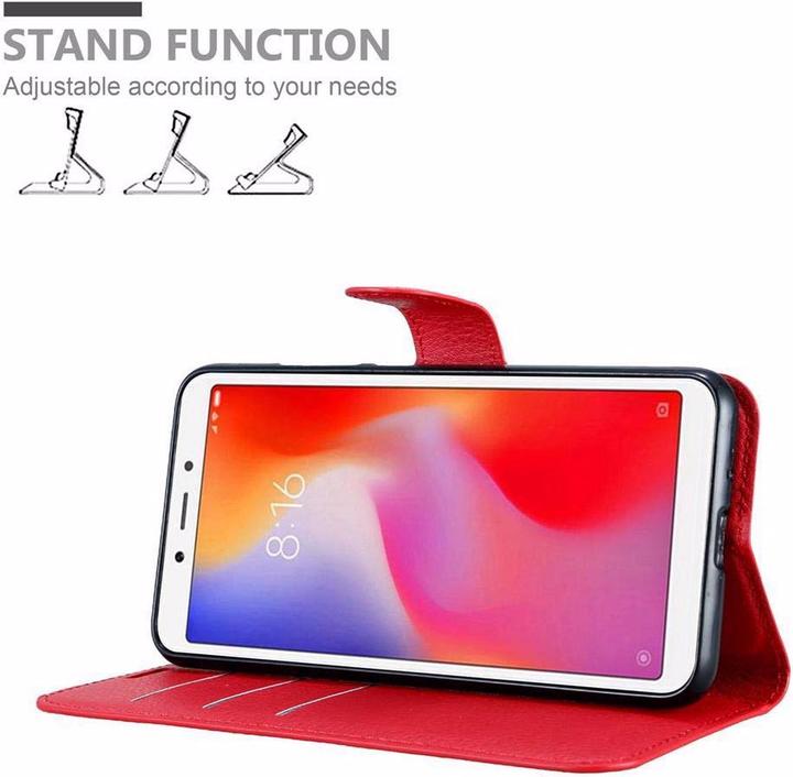 Productafbeelding Cadorabo Boek met kaft met standfunctie (Xiaomi Redmi 6A)
