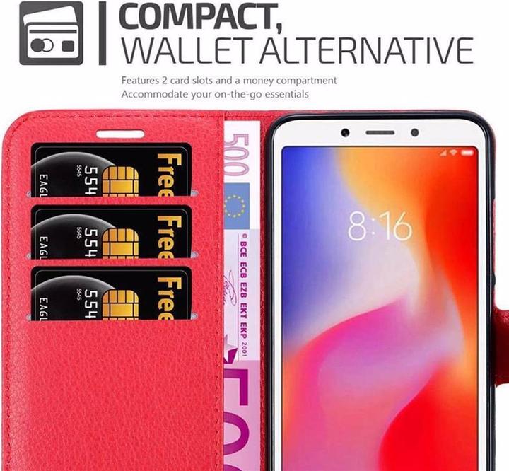Productafbeelding Cadorabo Boek met kaft met standfunctie (Xiaomi Redmi 6A)