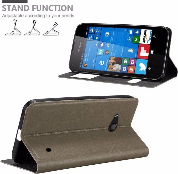 Productafbeelding Cadorabo Boek met Uitzicht Dubbele Raambedekking (Microsoft Lumia 550)