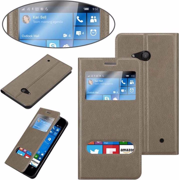 Productafbeelding Cadorabo Boek met Uitzicht Dubbele Raambedekking (Microsoft Lumia 550)
