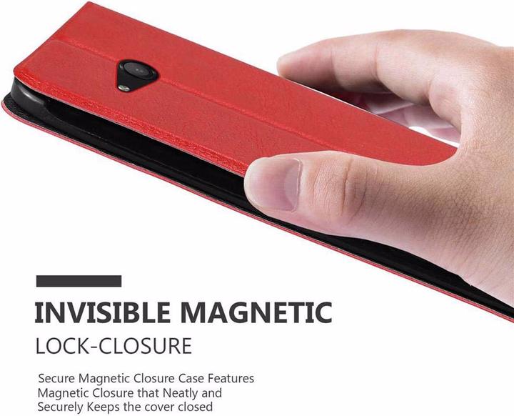 Actual product image Cadorabo Book with View double window cover (Microsoft Lumia 550)