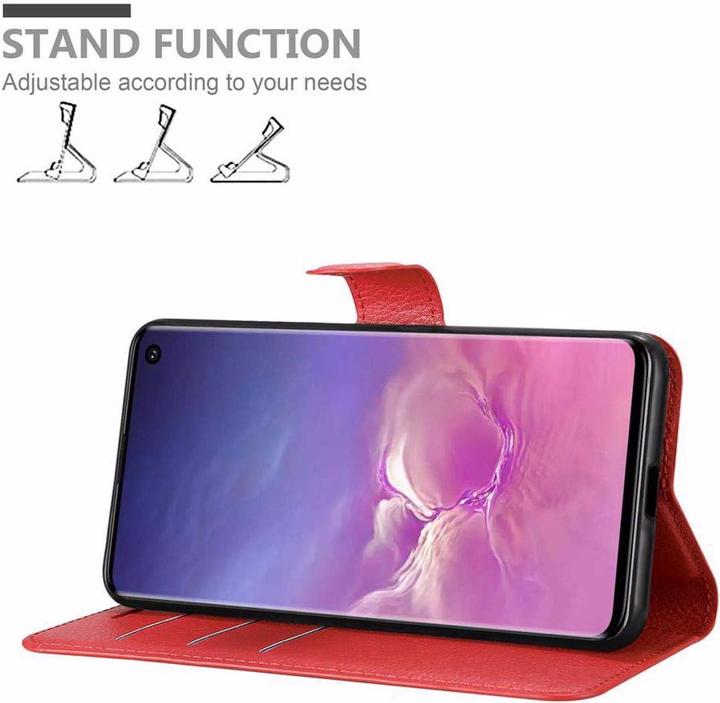 Produktbild Cadorabo Book mit Standfunktion Cover (Samsung Galaxy S10)