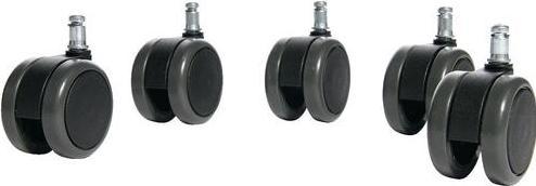 Topstar Castors 6990-7 Hard floors Black