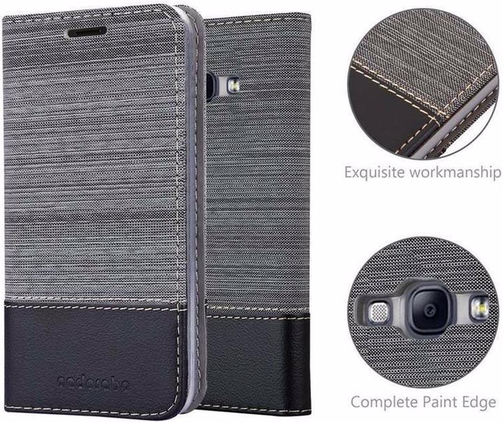 Produktbild Cadorabo Book Jeans Optik Cover (Samsung Galaxy A8 (2018))