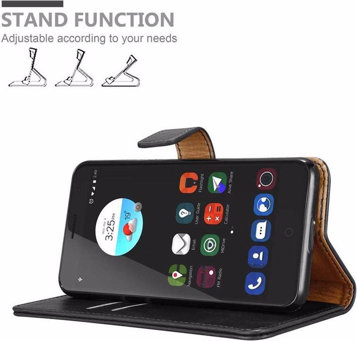 Produktbild Cadorabo Book Luxury Cover (ZTE Blade V7)