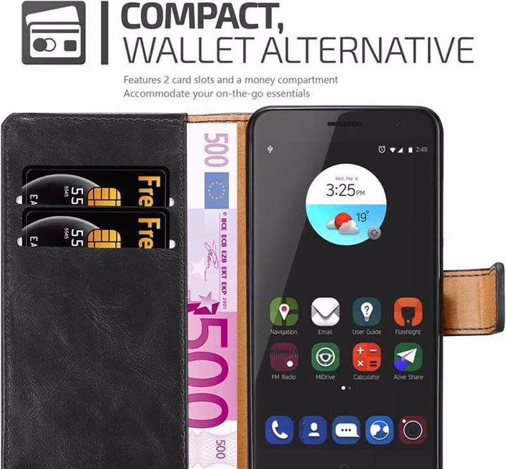 Produktbild Cadorabo Book Luxury Cover (ZTE Blade V7)