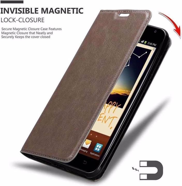 Produktbild Cadorabo Book Invisible Magnet Cover (Samsung Galaxy NOTE 1)