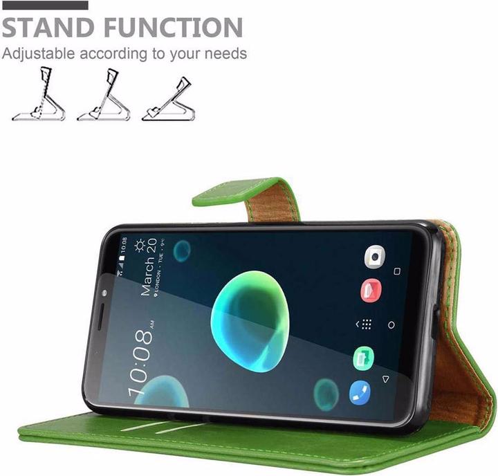 Actual product image Cadorabo Book Luxury Cover (HTC Desire 12+)
