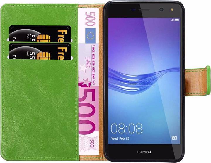 Actual product image Cadorabo Book Luxury Cover (Huawei Y6 (2017))