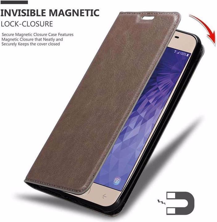 Immagine prodotto Cadorabo Copertina magnetica invisibile del libro (Samsung Galaxy J3 (2018))