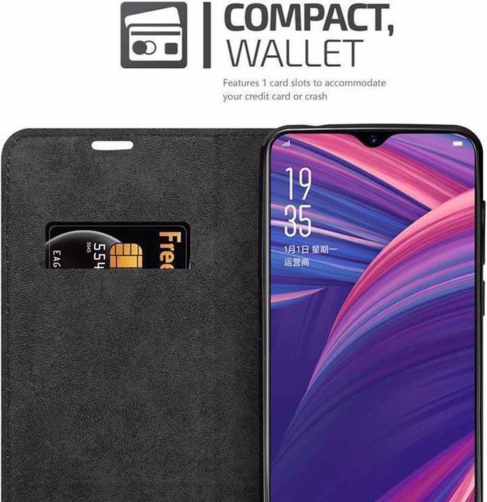 Image du produit Cadorabo Book Couverture magnétique invisible (Oppo R17 Pro)