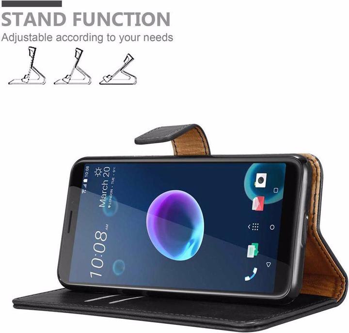 Productafbeelding Cadorabo Boek Luxe Omslag (HTC Desire 12)