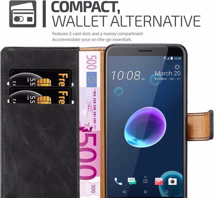 Productafbeelding Cadorabo Boek Luxe Omslag (HTC Desire 12)