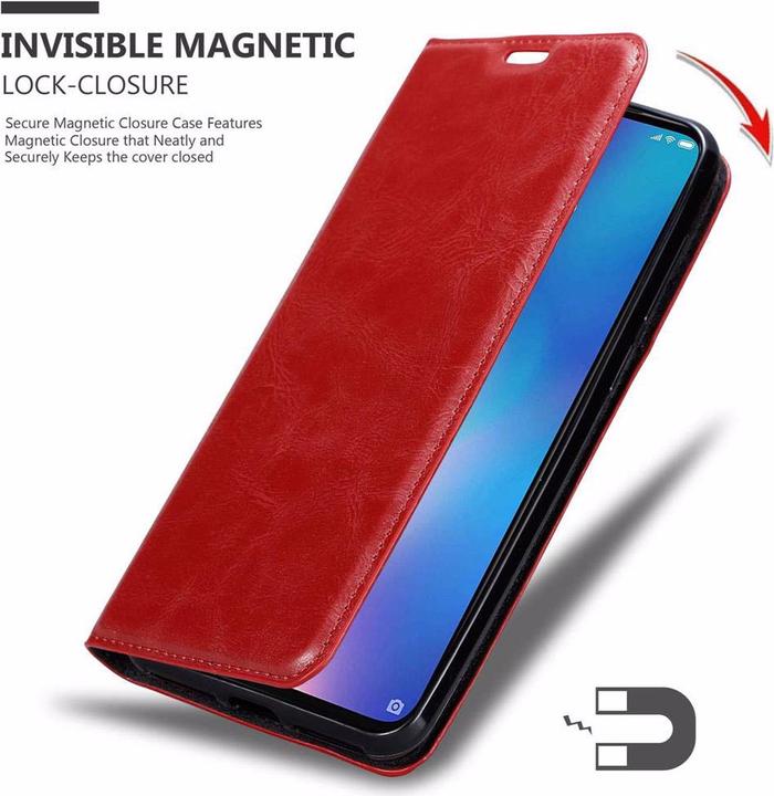 Actual product image Cadorabo Book Invisible Magnet Cover (Mi 9)