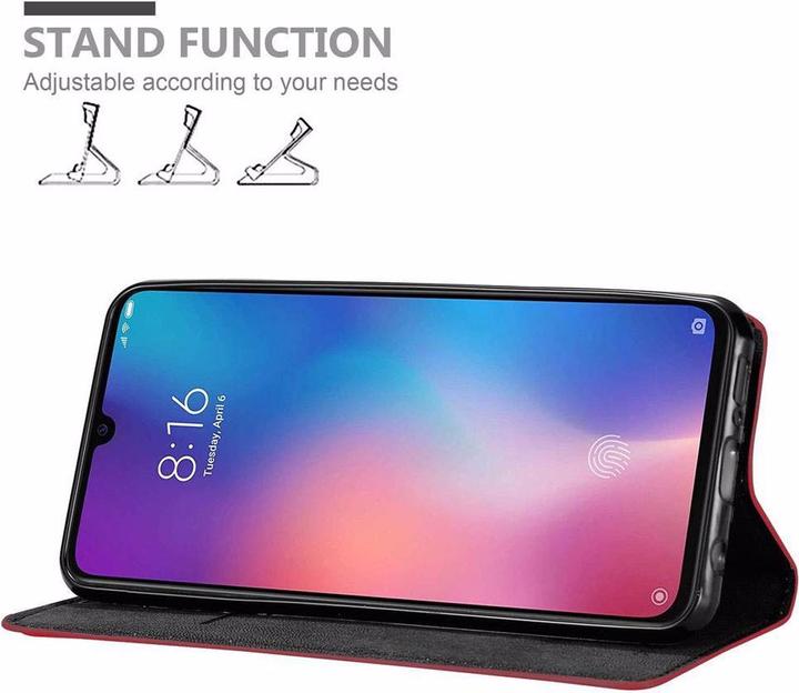 Actual product image Cadorabo Book Invisible Magnet Cover (Mi 9)