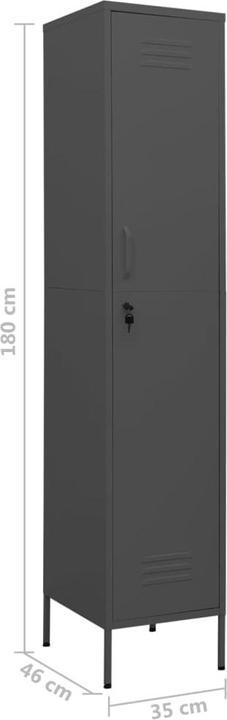 Produktbild VidaXL Regis (35 x 46 x 180 cm)