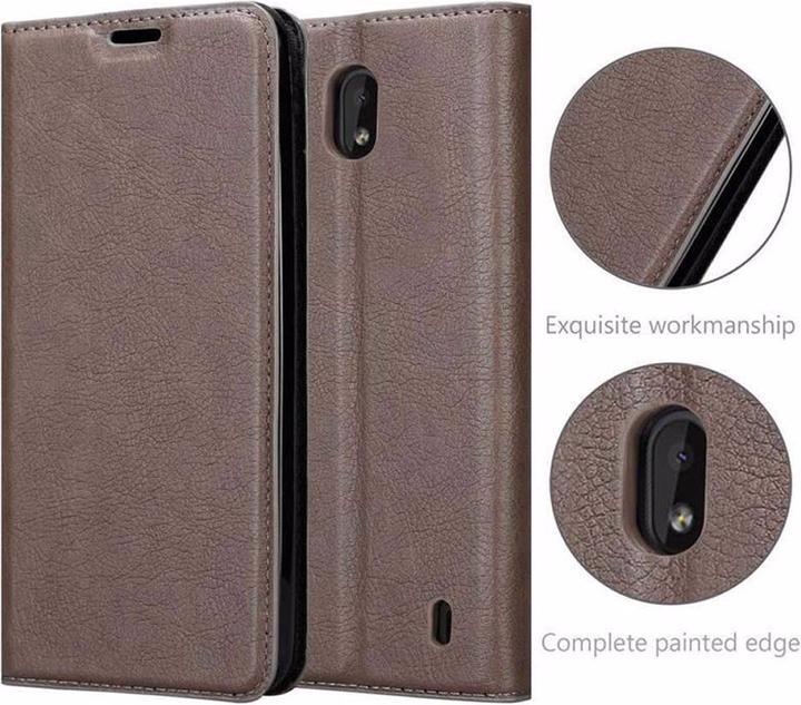 Productafbeelding Cadorabo Boek Onzichtbare Magneethoes (Nokia 1 Plus)