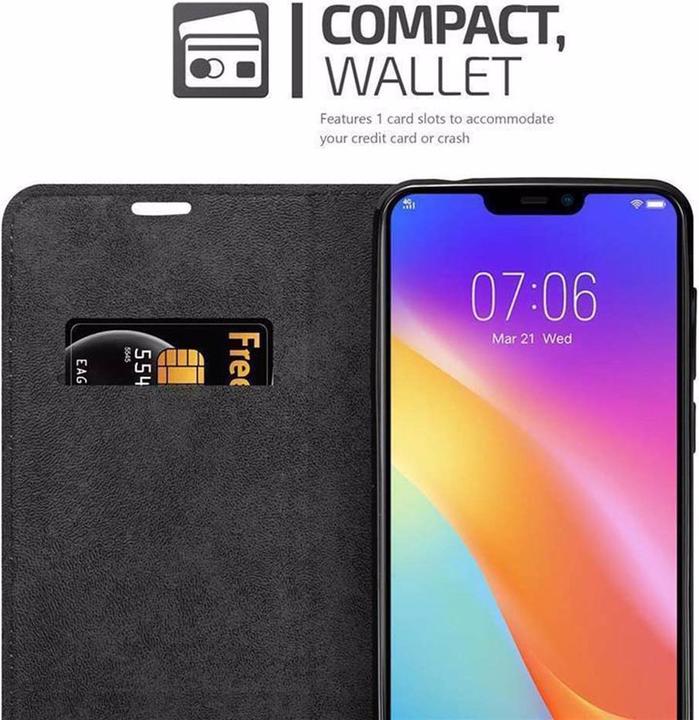 Productafbeelding Cadorabo Boek Onzichtbare Magneethoes (Vivo Y81i)