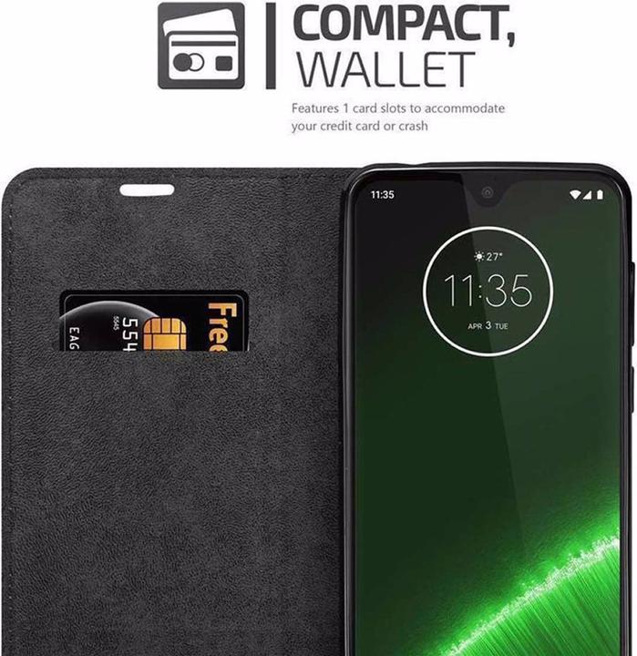 Immagine prodotto Cadorabo Copertina magnetica invisibile del libro (Motorola Moto G7, Motorola Moto G7 Plus)