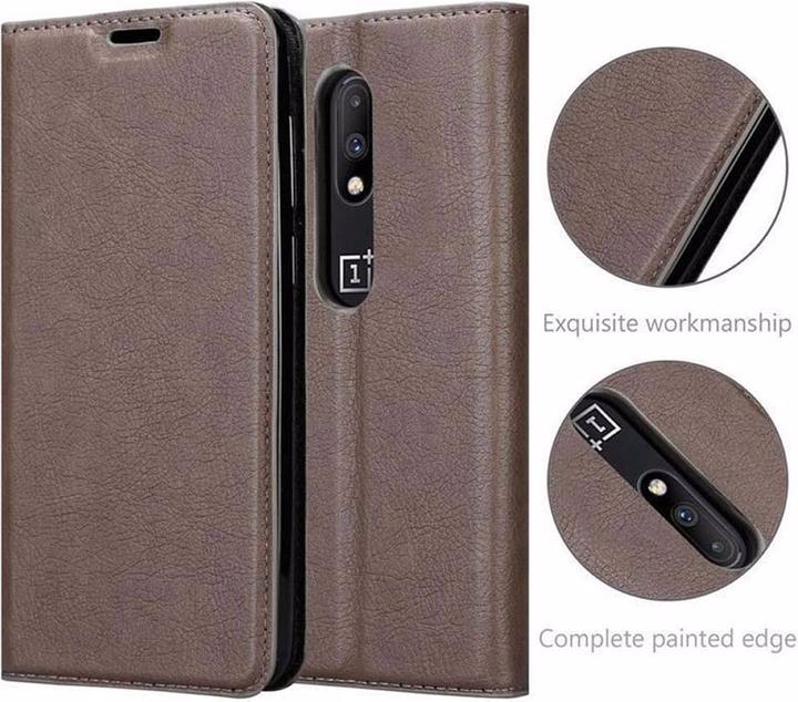 Actual product image Cadorabo Book Invisible Magnet Cover (OnePlus 7)