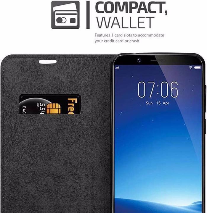 Productafbeelding Cadorabo Boek Onzichtbare Magneethoes (Vivo Y71)