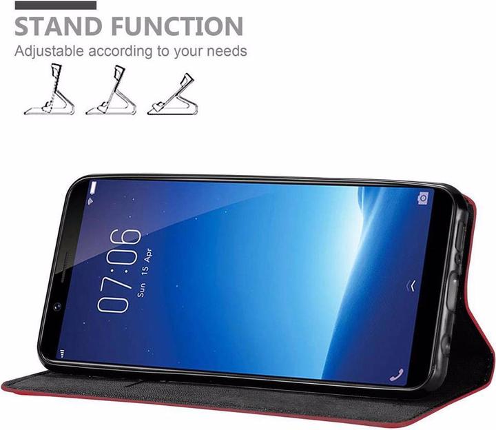 Productafbeelding Cadorabo Boek Onzichtbare Magneethoes (Vivo Y71)