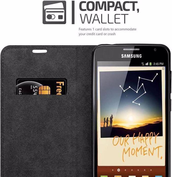 Productafbeelding Cadorabo Boek Onzichtbare Magneethoes (Samsung Galaxy NOTE 1)