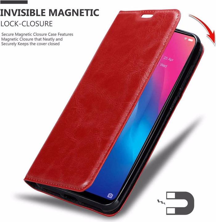Productafbeelding Cadorabo Boek Onzichtbare Magneethoes (Vivo Y85)