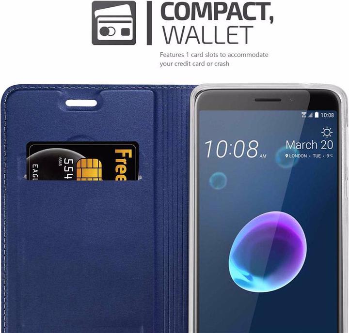 Immagine prodotto Cadorabo Copertina in stile libro di classe (HTC Desire 12)