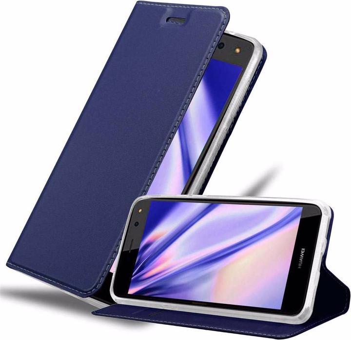 Image du produit Cadorabo Book Classy Style Cover (Huawei Y5 (2017), Huawei Y6 (2017))