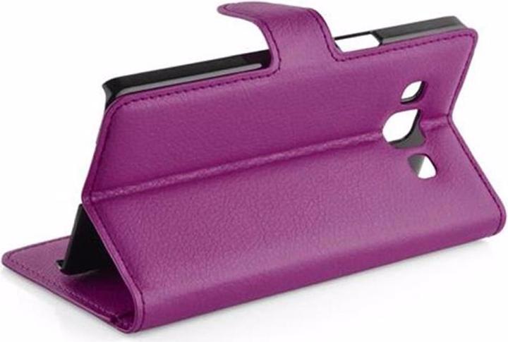 Actual product image Cadorabo Book with stand function cover (Samsung Galaxy A3)