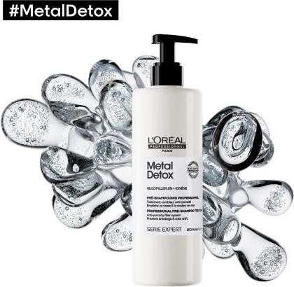 Actual product image L'Oréal Professionnel - Pre-shampoo treatment Serie Expert Metal Detox (Pre-Shampoo) 250 ml - (250 ml, Liquid shampoo)