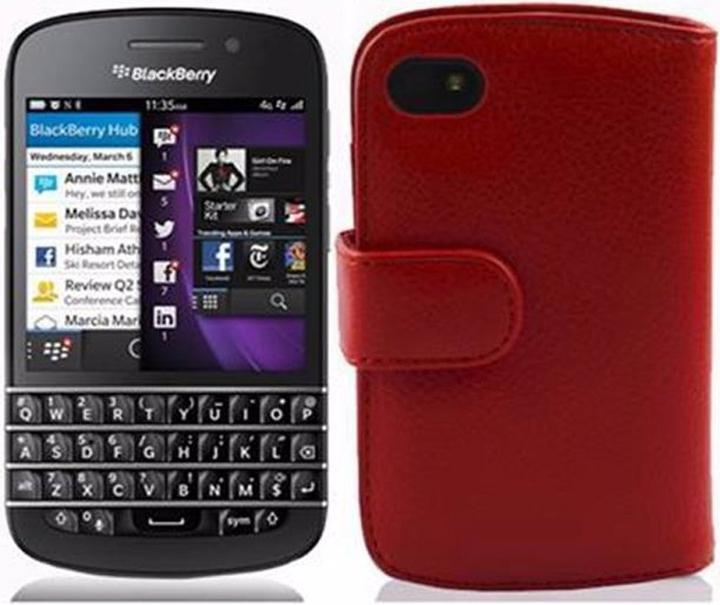 Produktbild Cadorabo Book mit Struktur Cover (Blackberry Q10)