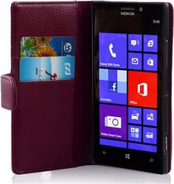 Produktbild Cadorabo Book mit Struktur Cover (Nokia Lumia 925)