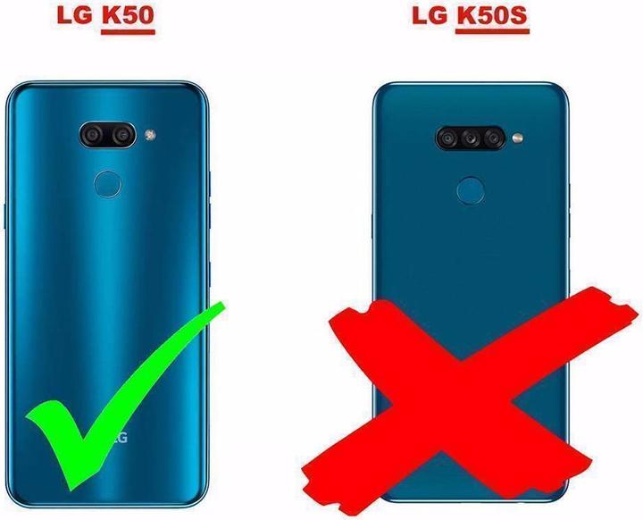 Actual product image Cadorabo Book Jeans Optics Cover (LG K50)