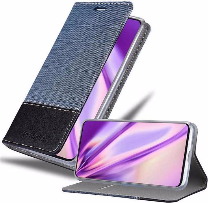 Produktbild Cadorabo Book Jeans Optik Cover (OnePlus 7)