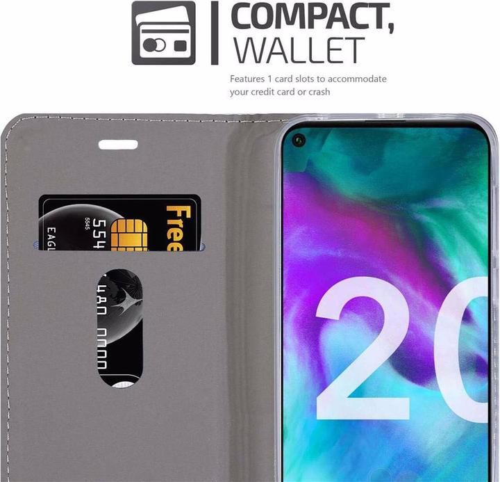 Image du produit Cadorabo Couverture look jeans Book (TCL 20S, K20, Huawei Nova 5T)