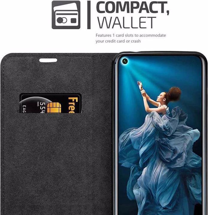Productafbeelding Cadorabo Boek Onzichtbare Magneethoes (Huawei Nova 5T, TCL 20S, LG K20)
