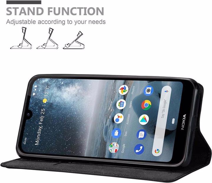 Actual product image Cadorabo Book Invisible Magnet Cover (Nokia 4.2)