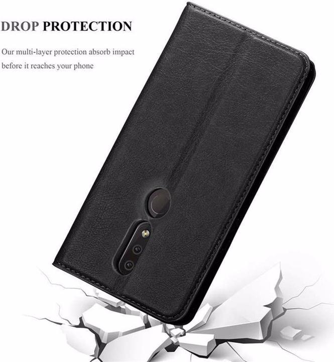Actual product image Cadorabo Book Invisible Magnet Cover (Nokia 4.2)
