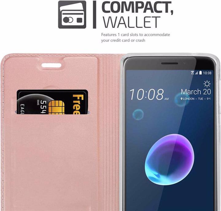 Image du produit Cadorabo Book Classy Style Cover (HTC Desire 12)