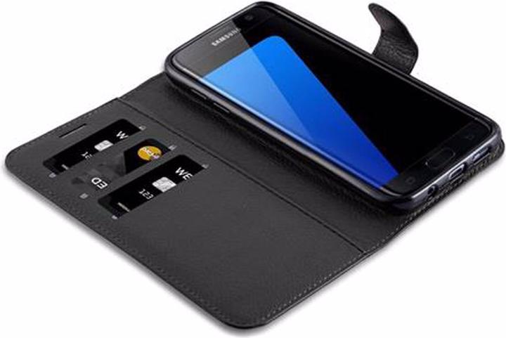 Produktbild Cadorabo Book mit Standfunktion Cover (Samsung Galaxy S7 Edge)