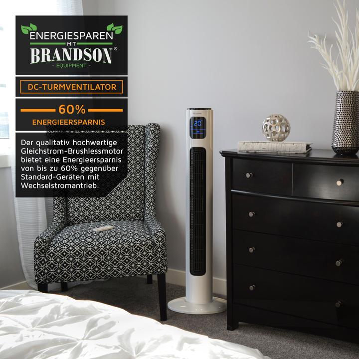 Actual product image Brandson Tower fan (50 dB)