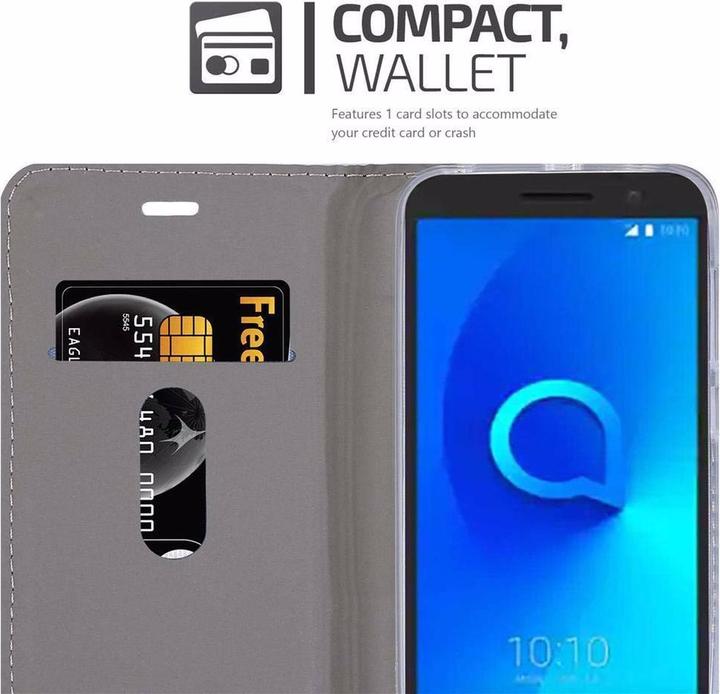 Produktbild Cadorabo Book Jeans Optik Cover (Samsung Galaxy J3 (2018))
