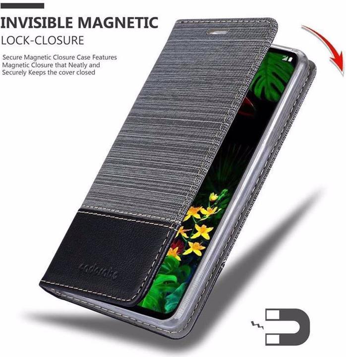 Image du produit Cadorabo Couverture look jeans Book (LG G8)