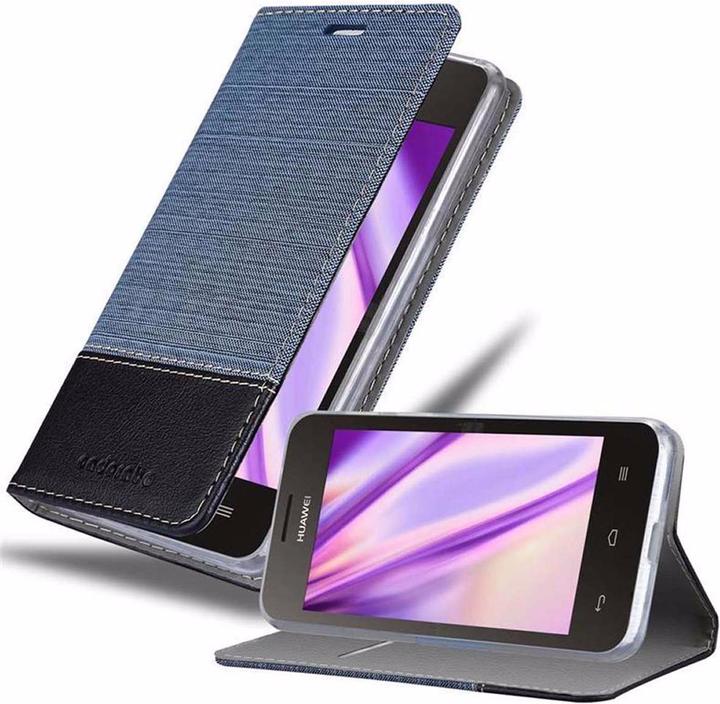 Actual product image Cadorabo Book Jeans Optics Cover (Huawei Ascend Y330)